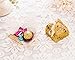 KAZIPA 50pcs Gold Floral Favor Boxes, 2