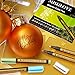 Metallic Markers Paint Pens-Medium Tip Paint Pens Metal Art Permanent Marker Set for Card Making, Painting Rocks, Scrapbooking, Black Paper, Glass,Wood, Ceramics,DIY Craft Kids,10 Colors(12 Pcs) 