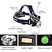 OTYTY Ultra Bright Headlamp, L2 Water resistant Headlight, 3 Modes Zoomable Flashlight with 2 Rechargeable 18650 Lithium Ion Batteries+AC Charger+Car Charger