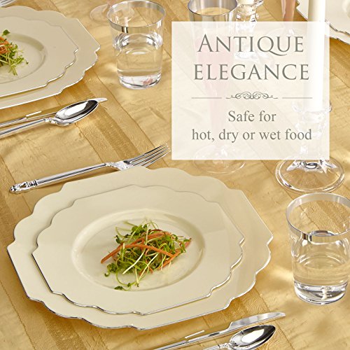 Silver Spoons Party Disposable Salad/Dessert Plates Pricepulse