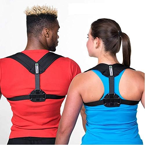 WAIPOO Back Posture Corrector for Men and Women, for Lower/Upper Back Pain, Adjustable Posture Correct Brace, Clavicle Support Device for Thoracic Kyphosis & Shoulder, Neck Pain Relief, FDA Approved