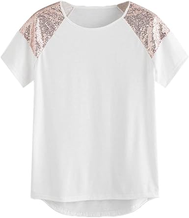 tee shirt paillette pas cher