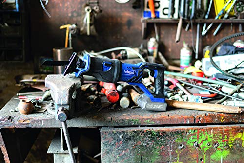 Scheppach CRS450-20ProS Akku-Säbelsäge 20V, 3000 min-1, werkzeuglos einstellbar, für gängige Sägeblätter, inkl. 2… – Bild 4