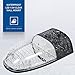 Hyperikon LED Wall Pack Outdoor Light, 13W, Security Wall Sconce Fixture, 5000K, Photocell Included, Clear