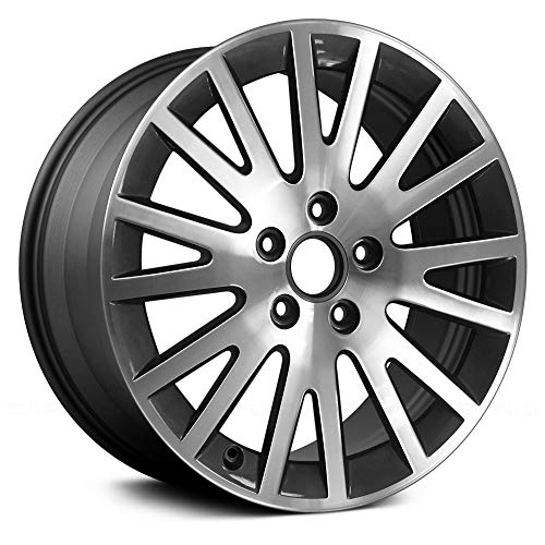 Multiple Manufactures ALY58792U10N Charcoal Gray Wheel with Machined and Meets All Federal Motor Safety Standards (17 x 7.5 inches /5 x 112 mm, 56 mm Offset)