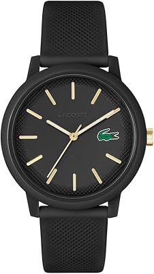Reloj Analógico de Cuarzo para Hombre o Mujer, con una elegante correa de silicona con textura petit piqué