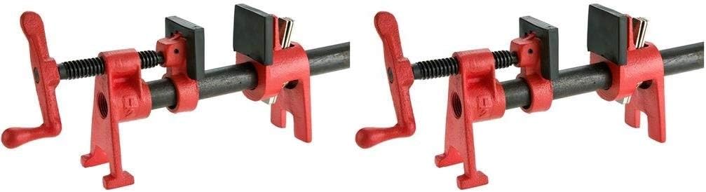 Bessey BPC-H12 1/2-Inch H Style Pipe Clamps (Pack of 2)