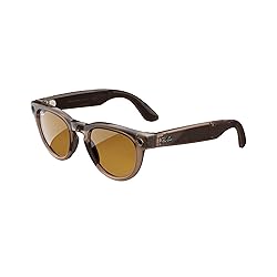 Ray-Ban Meta Glasses, Headliner, Shiny Warm Stone