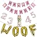 Legendog Dog Birthday Party Supplies, Dog Girl or Boy Birthday Party Decorations, Dog Birthday Hat, Happy Dog Birthday Party Decorations (Pink)