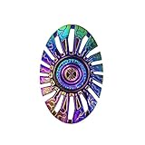 XingTY Fidget Spinner Metal Colorful Thor Oval High Speed Hand Spinner Toy Stress Reducer for ADHD Kids Students Adult