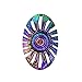 XingTY Fidget Spinner Metal Colorful Thor Oval High Speed Hand Spinner Toy Stress Reducer for ADHD Kids Students Adult