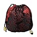 Lilith li 4.3X4.3 inch Silk Drawstring Bag Jewelry Pouch Coin bags Packing: 12 piece/set