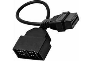 Goliton 22 Pin OBD1 to 16 Pin OBD2 Convertor Adapter Cable Compatible with Toyota Diagnostic Scanner