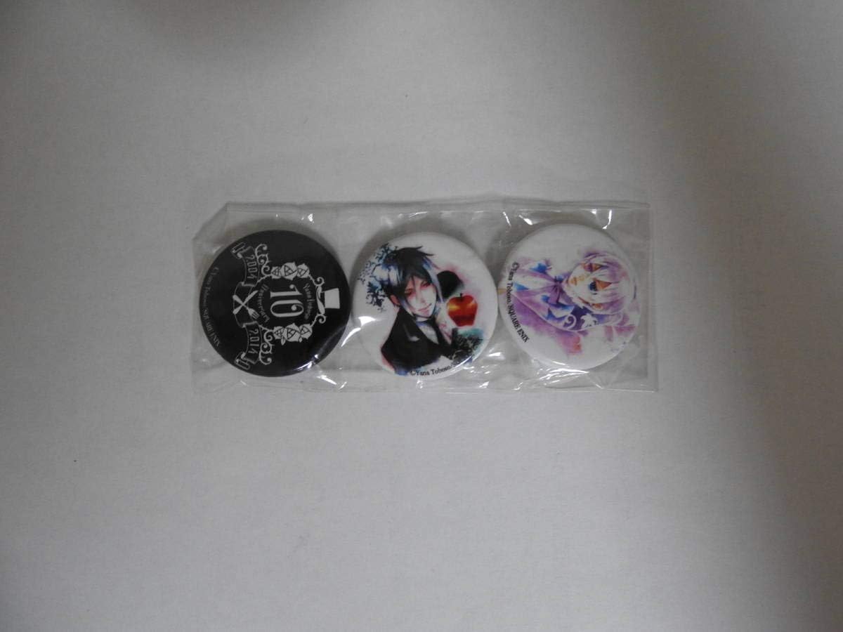 Amazon Co Jp デビュー10周年記念 黒執事原画展 枢やなの世界 缶バッジ 缶バッチ ホビー 通販