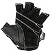 Contraband Pink Label 5057 Classic Weight Lifting Gloves for Women | Workout Gloves for Women w/Leather Palm | Gym Gloves w/Light-Medium Padding | Fingerless Weightlifting Gloves (Black, Medium)