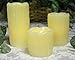 Flameless Flickering LED Candles - Set of 3 assorted sizes - 2