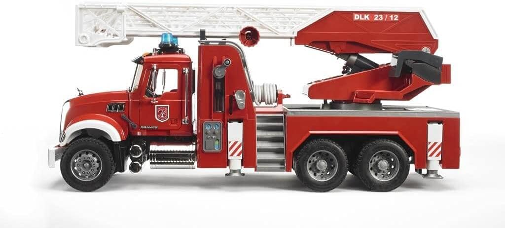 Bruder 02821 Mack Granite Fire Engine 
