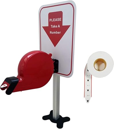 Amazon Take A Number システム チケットディスペンサー カウンタースタンド付き 1ロールペーパー 2桁 00チケット キュー コールシステム用 ラベル ステッカー 文房具 オフィス用品 Amazon Take A Number システム チケットディスペンサー カウンタースタンド付き 1ロールペーパー 2桁 00チケット キュー コールシステム用 ラベル ステッカー 文房具 オフィス用品