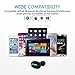 Bluetooth Earbuds Bluetooth Headphones Wireless Earbuds Wireless Headphones Bluetooth Headset Mini Earbuds 4.1 Stereo Earphone Sport Headsets for All Bluetooth Devices (Black, 1 PCS)