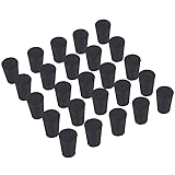 25-Pack (Same Size) Solid Rubber Stoppers - Size