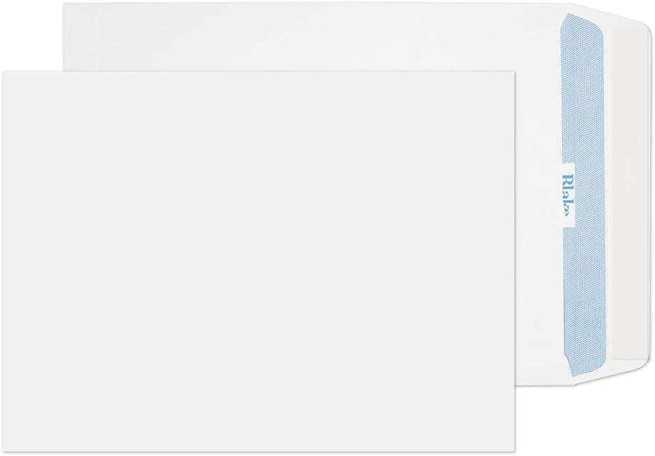 Blake Office 305 x 229 mm 120 gsm American Size 10 1/2 Peel and Seal Pocket Envelopes (39315) Ultra White Wove - Pack of 250