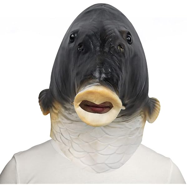 Disfraz De Pescado Realista Para Adultos – Tela Elástica Y Esponja, 60x160 Cm, Ideal Para Halloween, Carnaval, Cosplay Y Fiestas Temáticas, Juego De Rol Divertido