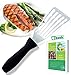 Stainless Steel Fish Spatula, Professional Slotted and Angled Turner, Kitchen Tool, Brilliant Seafood and Baking Cooking Utensil, with 6.5 Inch Blade, Comfortable Ergonomic Handle
