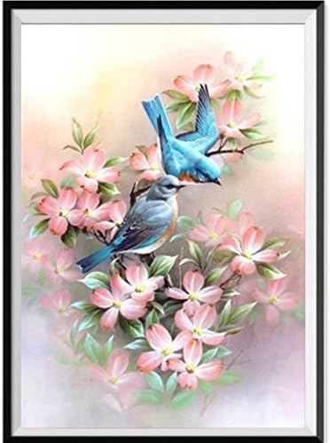 Diamond Painting Kits For Adults,DIY 5D-Bird-Crystal Rhinestone Diamond Embroidery Paintings Pictures Arts Craft for Home Wall Decor
