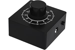 YsXoWiui 4 Pin PWM Fan Controller 12V 24V Adjustable with Light Professional Accessories DIY 4 Wire Fan Speed Controller Regu