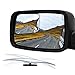 Audew Blind Spot Mirror for 2009-2018 Ram Truck & Other Trucks, HD Glass Frameless Convex Rear View Mirror, 360° Adjustable Car Mirror Stick-on Design (Pack of 2)