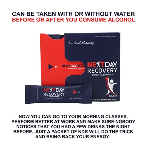 Next Day Recovery Hangover Aid All Natural Hangover Prevention