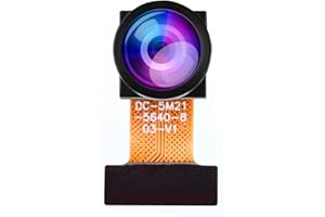 Aideepen OV5640 Camera Module 160° Wide Angle Lens 5 Megapixel Lens for ESP32,STM32,Single Board Computer