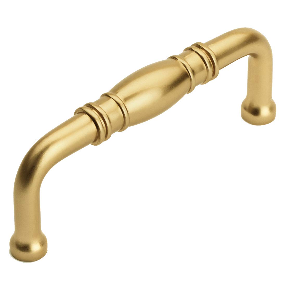 25 Pack - Cosmas 4313GC Gold Champagne Cabinet Hardware Handle Pull - 3" Inch (76mm) Hole Centers
