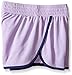 adidas Big Girls' Knit Short 3 Inseam, Purple Glow/Raw Purple, Large/14