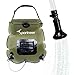 Sportneer Solar Camping Shower Bag, 5-gallon with Removable Hose and On-off Switch-able Shower Head