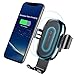 Qi Wireless Car Charger,Baseus Qi Fast Wireless Charger Gravity Car Mount Air Vent Phone Holder for Samsung Galaxy S8 S9 Plus,Note 8,Standard Charge for iPhone X,8/8 Plus,Qi Enabled Devices (Black)