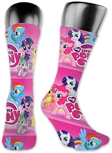 Animation My Little Pony Colorful Casual Crew Socks Long Socks For Unisex