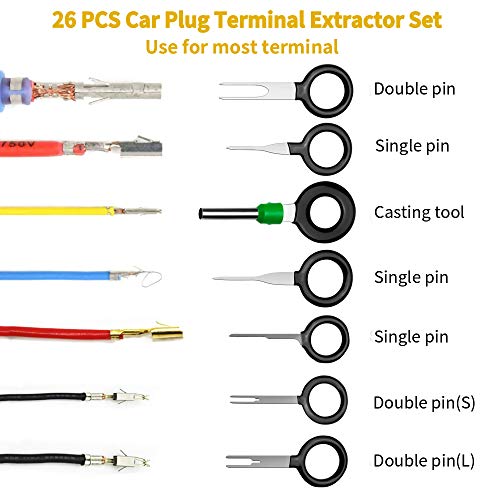 2 YIQI+Terminal+Electrical+Connector+Extractor