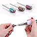 Makartt Tungsten Carbide Nail Drill Bits Set B-15 3Pcs Less Dust Acrylic Nail File Drill Bit Manicure Pedicure 3/32