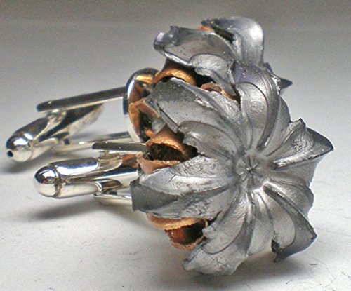 45 ACP HST Tactical LE Federal Fired Expanded Bullet Grooms Groomsmen Cuff links Set Wedding Set