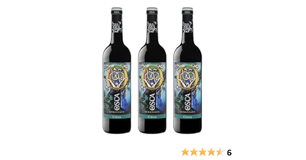 OSCA CRIANZA PACK 3 BOTELLAS Vino Tinto Crianza Tempranillo ...