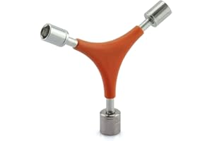 RuiLing 1-Pack Y Shape Bike Hex Socket Wrench Bicycle Cycling Torque Spanner External Hex Key Combination Repair Tools 3 Way Allen Wrench 8mm 9mm 10mm