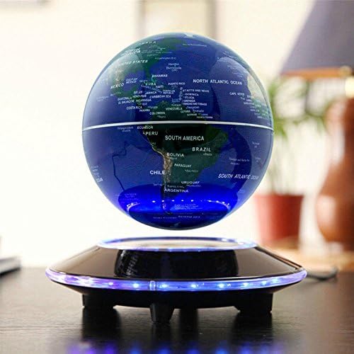 Magnetic Levitation Floating Globe Rotating World Map Anti Gravity Globe for Educational Gift Home Office Classroom Desk Decoration - Dracarys