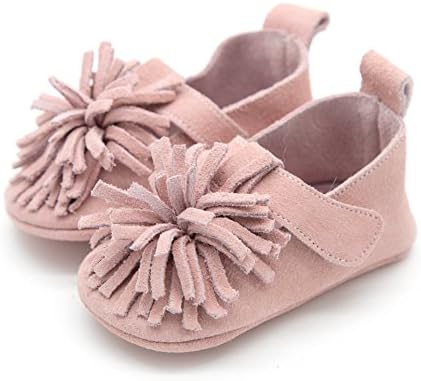T-Strap Flower Pink 0-6 mos