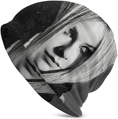 Fashion Avril Lavigne Adult Men's Knit Hat Pattern Baggy Cap Hedging Head Hat Top Level Beanie Cap