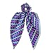 Scarf Hair Scrunchies Elastic Bow Hair Ties Bands Ponytail Holder 4 Pcs Cute Chiffon Rope Hair Accessories For Women Girls
