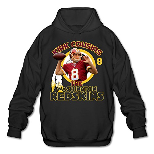 T121 Kirk #8 Cousins Geek Long Sleeve Sweatshirt For Men's Size M Black