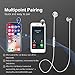 Dostyle Magnetic Wireless Earbuds Bluetooth Headphones HD Stereo Sweatproof in-Ear Earphones Noise Cancelling Headset w/Mic Compatible for Samsung Android Phones and Other Bluetooth Enabled Devices