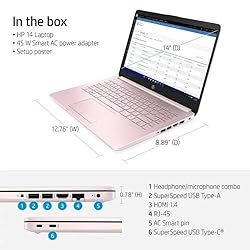 HP Stream 14" HD Laptop Computer, Intel Celeron