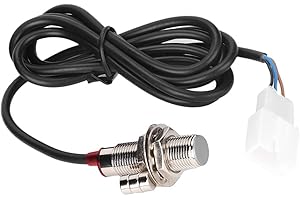ARAMOX Speedometer Sensor Cable, Motorcycle Digital Odometer Speedometer Tachometer Cable Sensors With 3 Magnet
